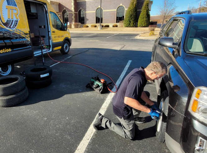 On-Site Tire Installation